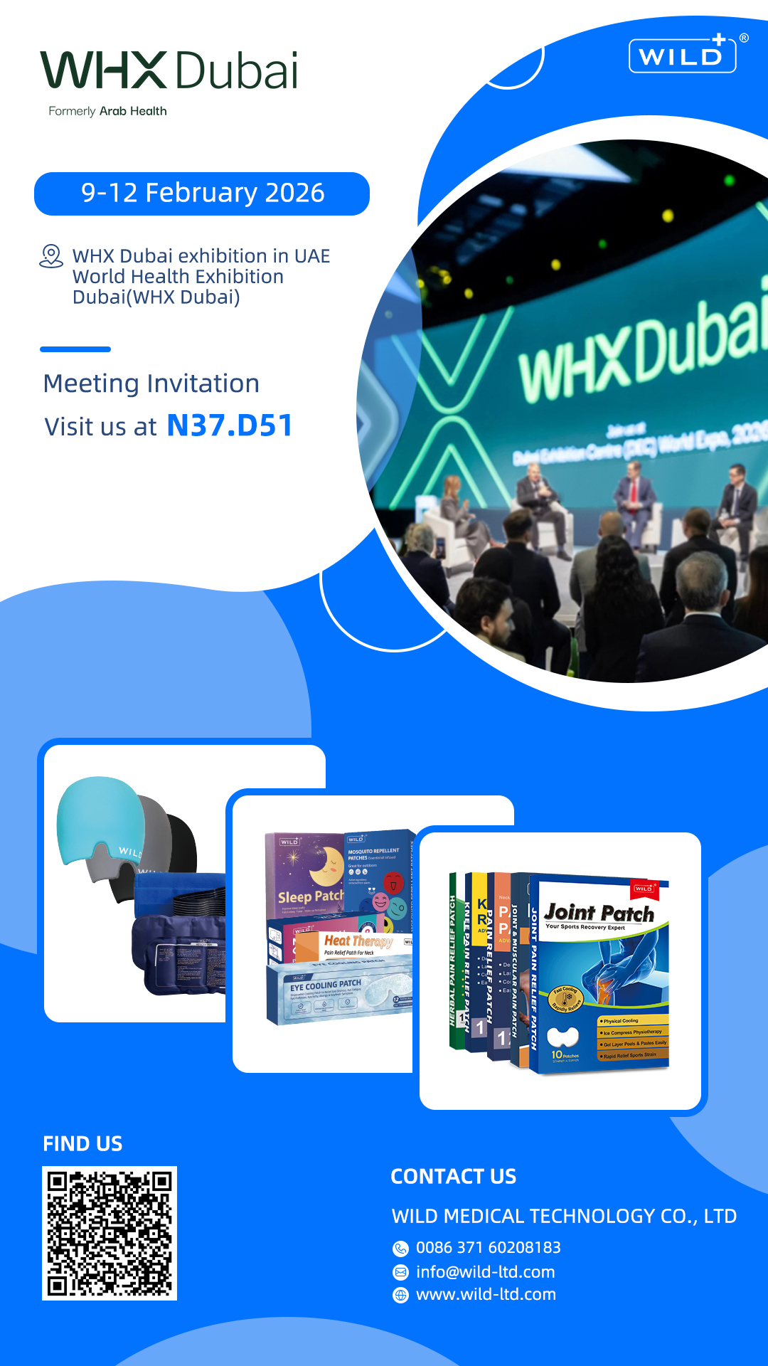 WILD+ invitationletter - WHX Dubai